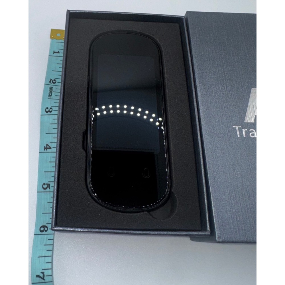 AI Translator Portable Two Way Real Time Voice Translation Device Grey WiFi - Picture 2 of 3